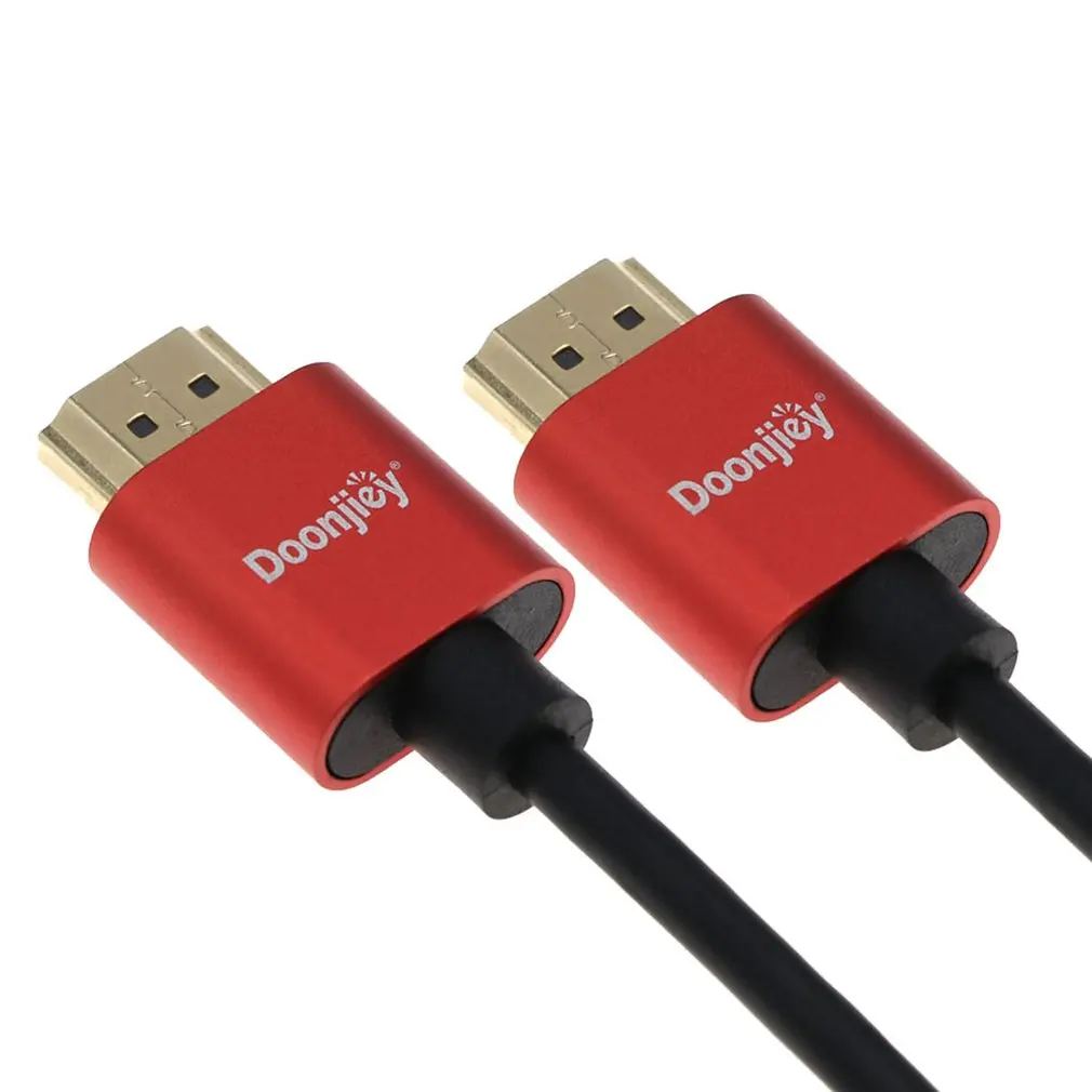 Ультра тонкий кабель HDMI 1,4 для XBox для PS4 для SKY HD Smart tv DVD высокой четкости высокоскоростной линии