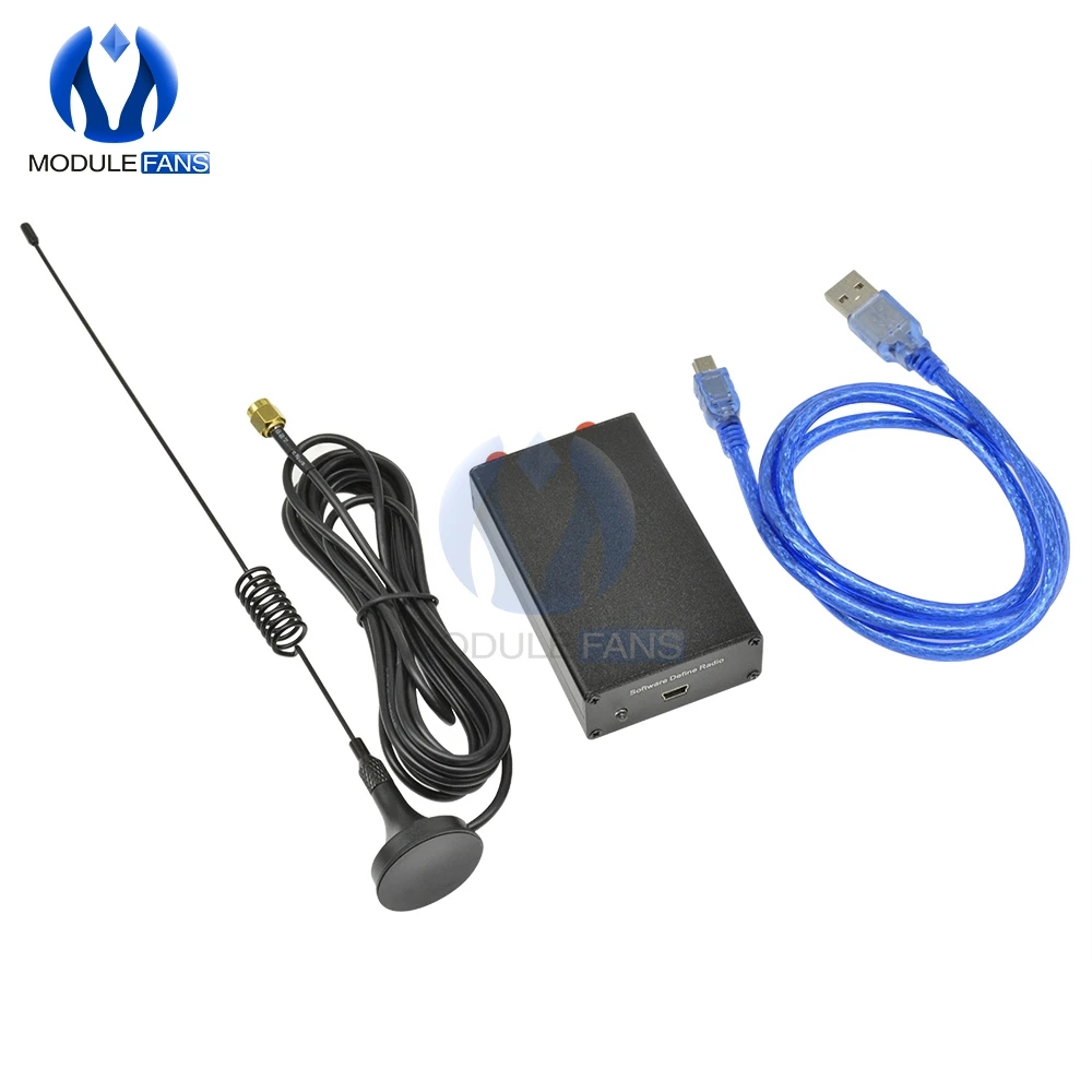 Ham радиоприемник R820T+ 8232 Ham Радио 100 кГц-1,7 ГГц полный диапазон УФ ВЧ RTL-SDR USB одновременное подключение двух телефонов