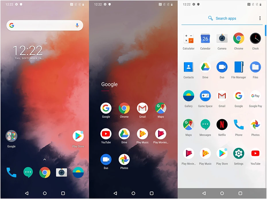 Смартфон OnePlus 7 T 7 T 8GB 256 GB, Восьмиядерный процессор Snapdragon 855 Plus, тройная камера 48 МП, экран 6,55 дюйма AMOLED, NFC, варп-зарядка 30T