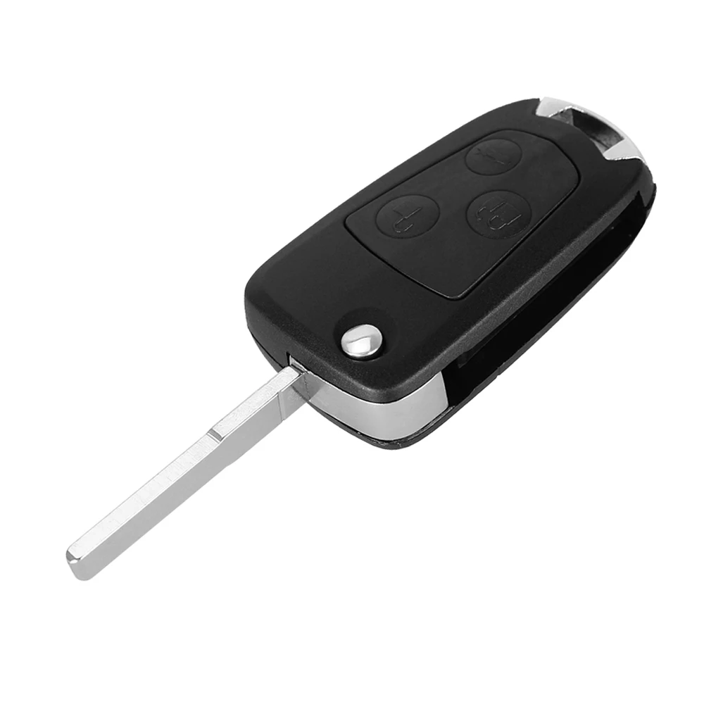 3 Buttons Modified Flip Folding Remote Key Flip Fob Shell For FORD FOCUS MONDEO Fiesta Replacement Smart Key Shell car key shell key shell