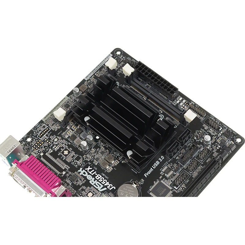 Материнская плата Asrock J3455B-ITX mini-ITX AC`97 8ch(7.1) GbLAN+VGA+HDMI