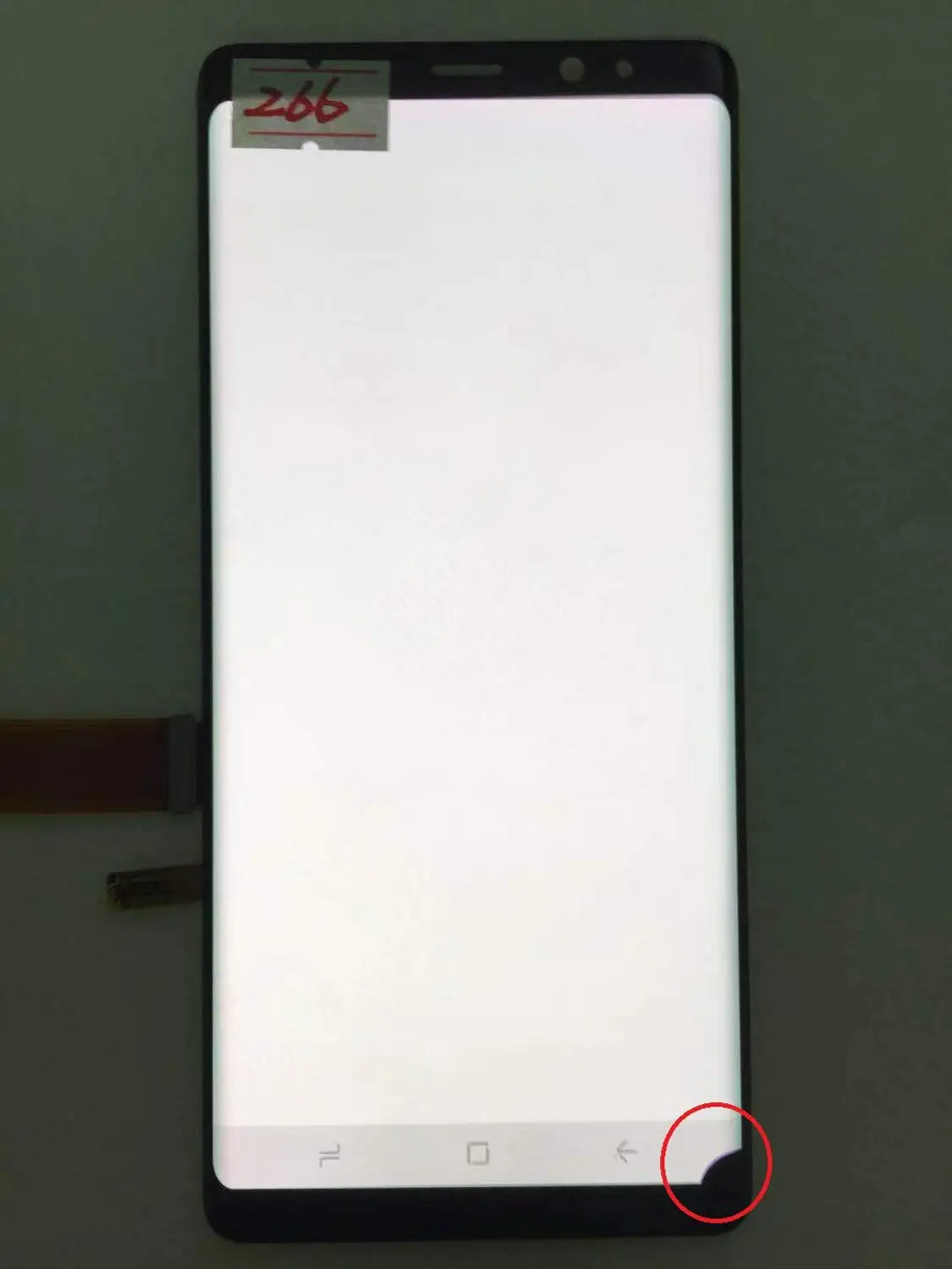 С черными точками супер AMOLED с рамкой lcd для samsung Galaxy NOTE 8 lcd N950A N950U N950F N950V дисплей+ сенсорный экран в сборе - Цвет: NO.266 Black Frame