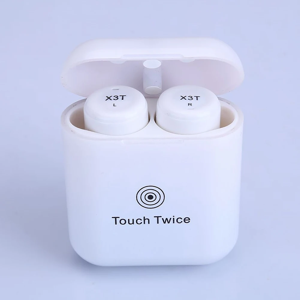 Горячая X3T мини беспроводная гарнитура с Bluetooth мини TWS управление стерео наушники