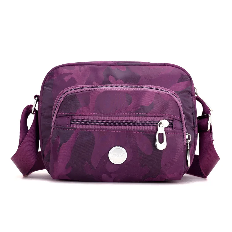 

New Style Fashion Large Capacity WOMEN'S Fashion Handbag Nylon Camouflage Shoulder Bag Casual Trend Women's Bag