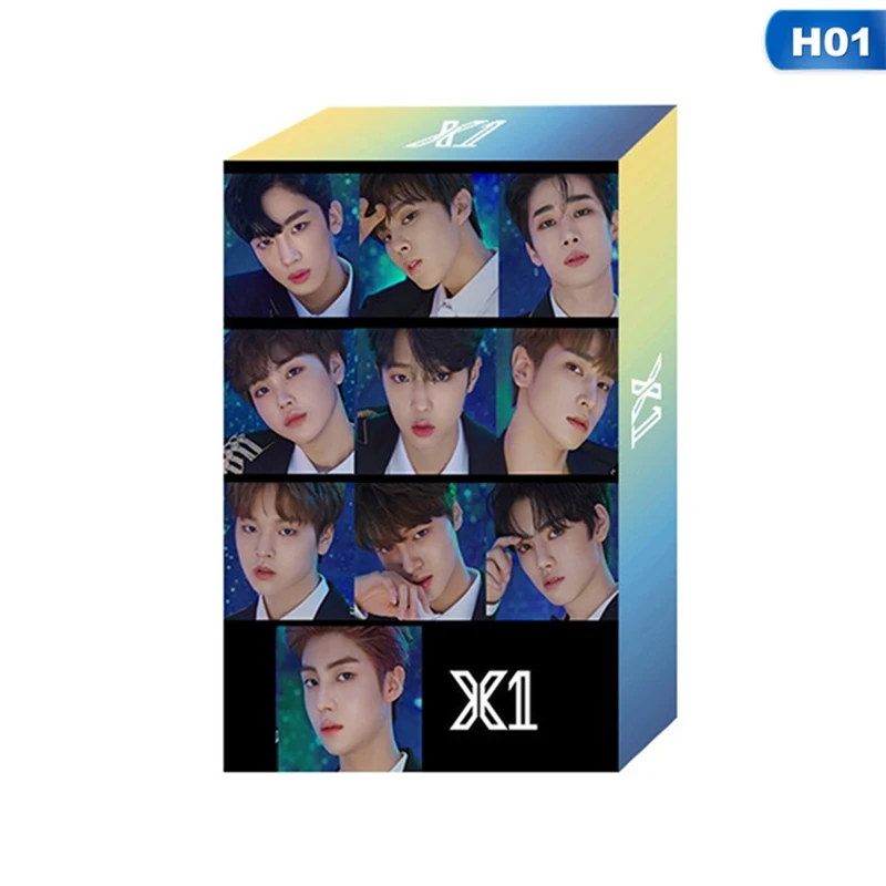 24 шт./компл. Kpop X ONE Lomo фото карта песня Hyeong Jun HD Фотокарта коллективные карты