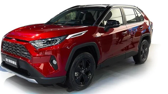 Для Toyota RAV4 RAV-4 XA50 аксессуары головной свет отделка передняя лампа отделка углеродного волокна цвет