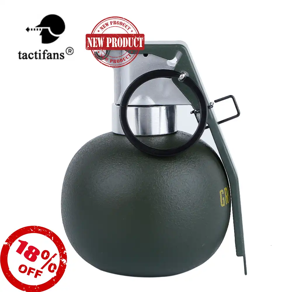 Airsoft M67 Frag Grenade Dummy Model Molle System BB Pouch Plastic