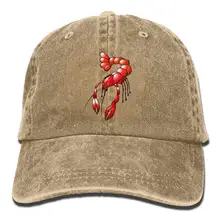 TSDFCCrawfish джинсовая кепка Регулируемая Мужская мини бейсболка