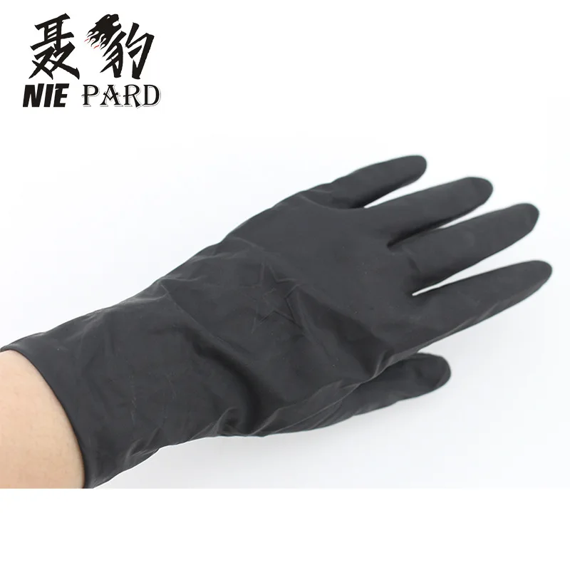 Guantes resistentes al calor para peluquería, alisador de pelo permanente, herramientas de peinado DIY, antideslizantes para teñir el cabello