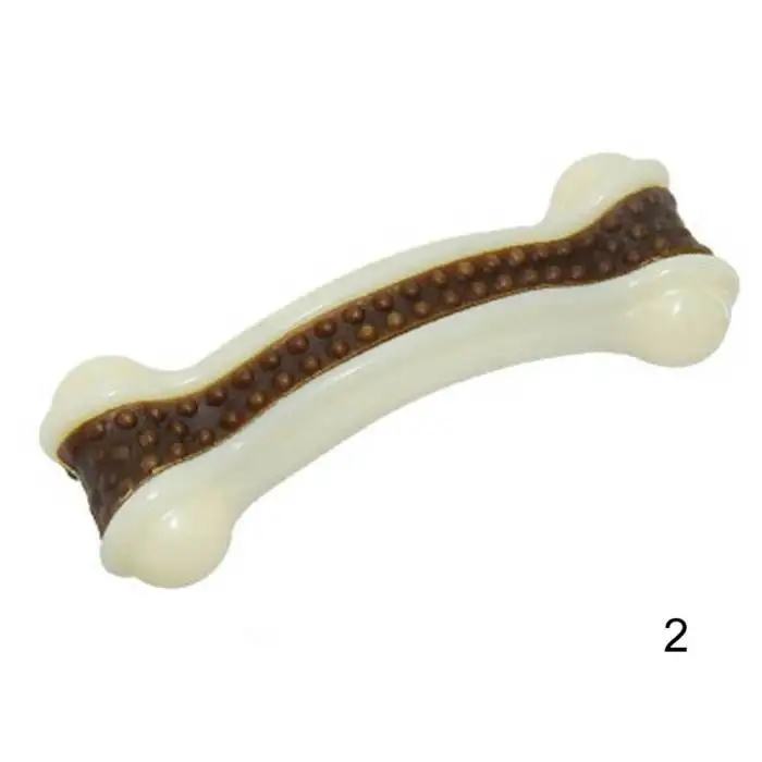 Недавно cъедобные кости собака игрушки-Жвачки для молярные игрушки для щенков чистка зубов палка прочная нейлоновая шлейка кости игрушки