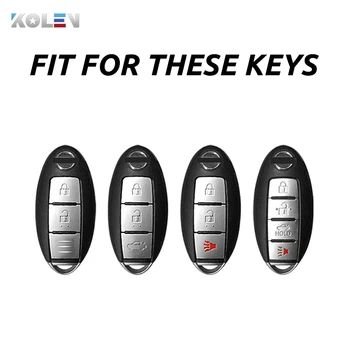 TPU Colorful PC Auto Supporto Della Copertura Della Cassa Chiave A Distanza Per Nissan Qashqai J10 J11 X-Trail T31 T32 juke Tiida Calci di Murano Pathfinder - TPU Colorful PC Auto Supporto Della Copertura Della Cassa Chiave A Distanza Per Nissan Qashqai