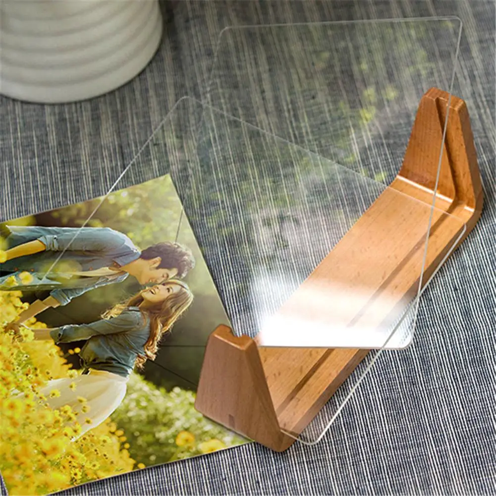 Best Solid Wooden Photo Frame Innovative Acrylic U Shaped Photo Frame Home Desk Decoration for Wedding Decor Graduation Party Photo