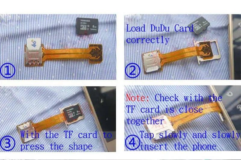 Двойная sim карта DIY практичный Универсальный TF Гибридный слот для карты двойной