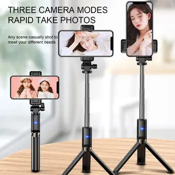 

3Pcs/lot Wireless Bluetooth Selfie Stick ForPhone Monopod Tripod Foldable Handheld Shutter Remote Extendable USB Charger
