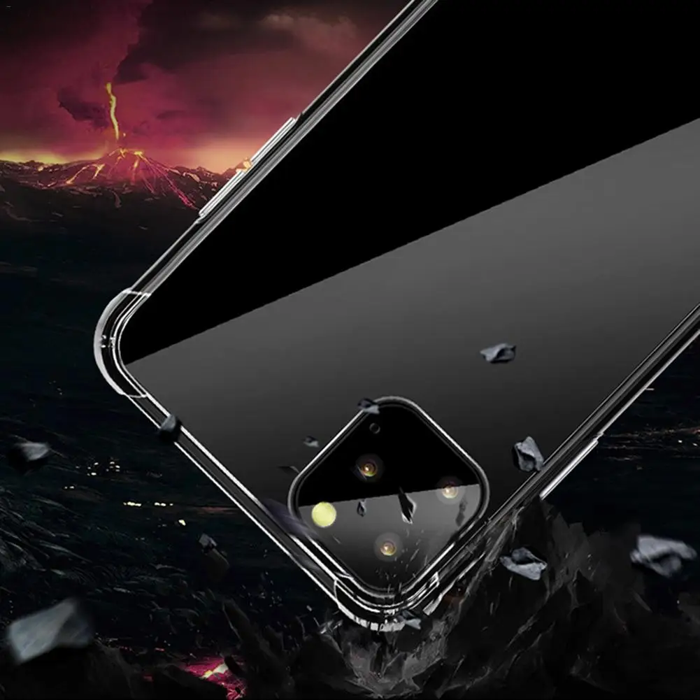 Анти-Царапины Крышка для IP11 XI Max 5,8/6,1/6,5 анти-столкновения Прозрачный мобильный телефон чехол ТПУ амортизация защитный чехол