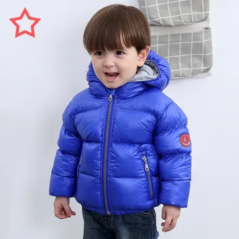 

Baby Girls Boys Parka Light Kids Jacket Hood Duck Down Coat Winter Children Jacket Spring Fall Toddler Outerwear & Coats 1-6T