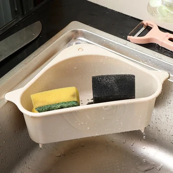 

Kitchen Sink Storage Rack Multi Purpose Washing Bowl Sponge Drain Rack Multifunctional Plastic Kitchen Organizer Holder