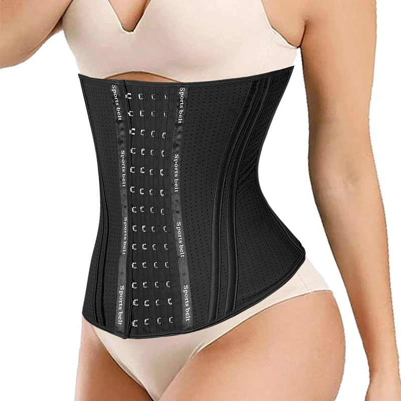 LANFEI Waist Trainer Belt Women Belly Modeling Strap Fajas Firm Slimming Belts Waist Cinchers Weight Loss Sauna Belt honeylove shapewear