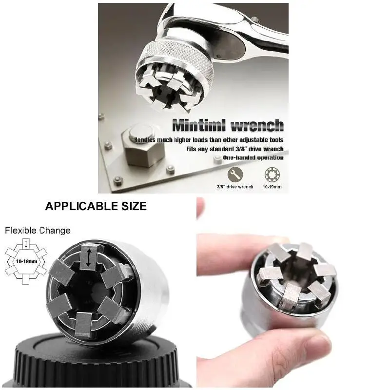 

Adaptive Wrench All-Fitting Multi Drill Attachment Magical Tool MF999