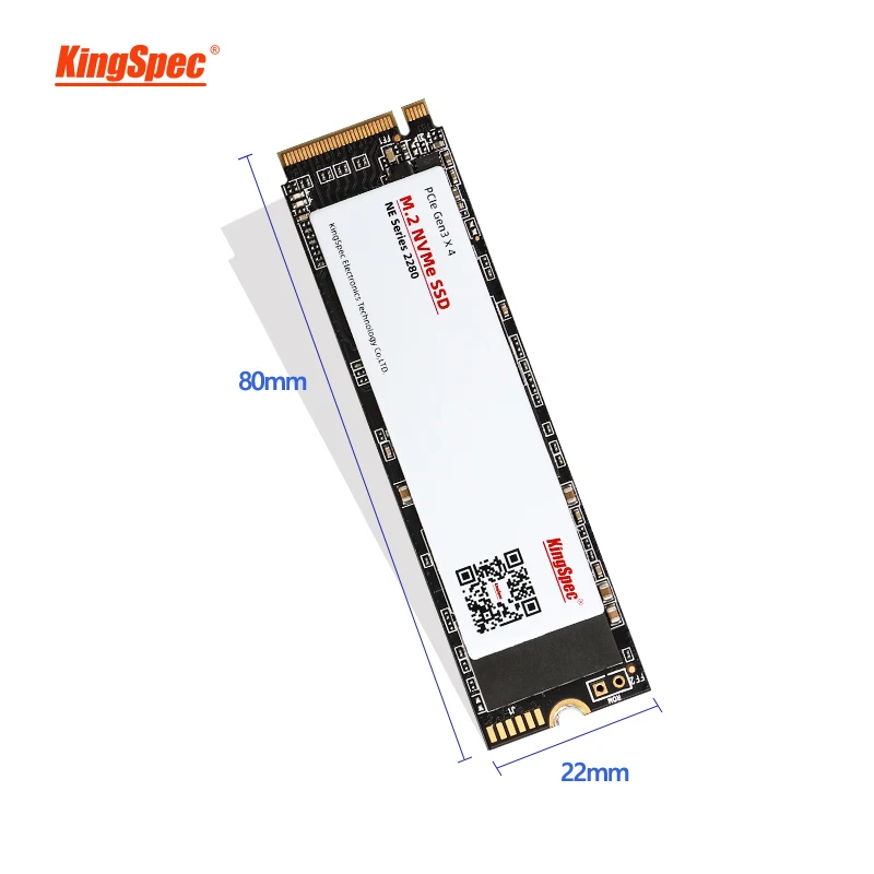 KingSpec SSD M.2 PCIe M Key M2 500GB ТБ 2280 PCI e 2 NVMe твердотельный накопитель внутренний жесткий