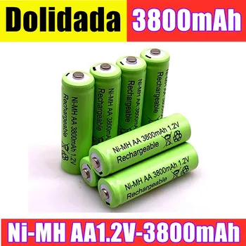 

AA 2020 New AA battery 3800 1.2 V Ni MH Rechargeable battery AA 3800mAh BTY NI-MH 1.2V Rechargeable Battery