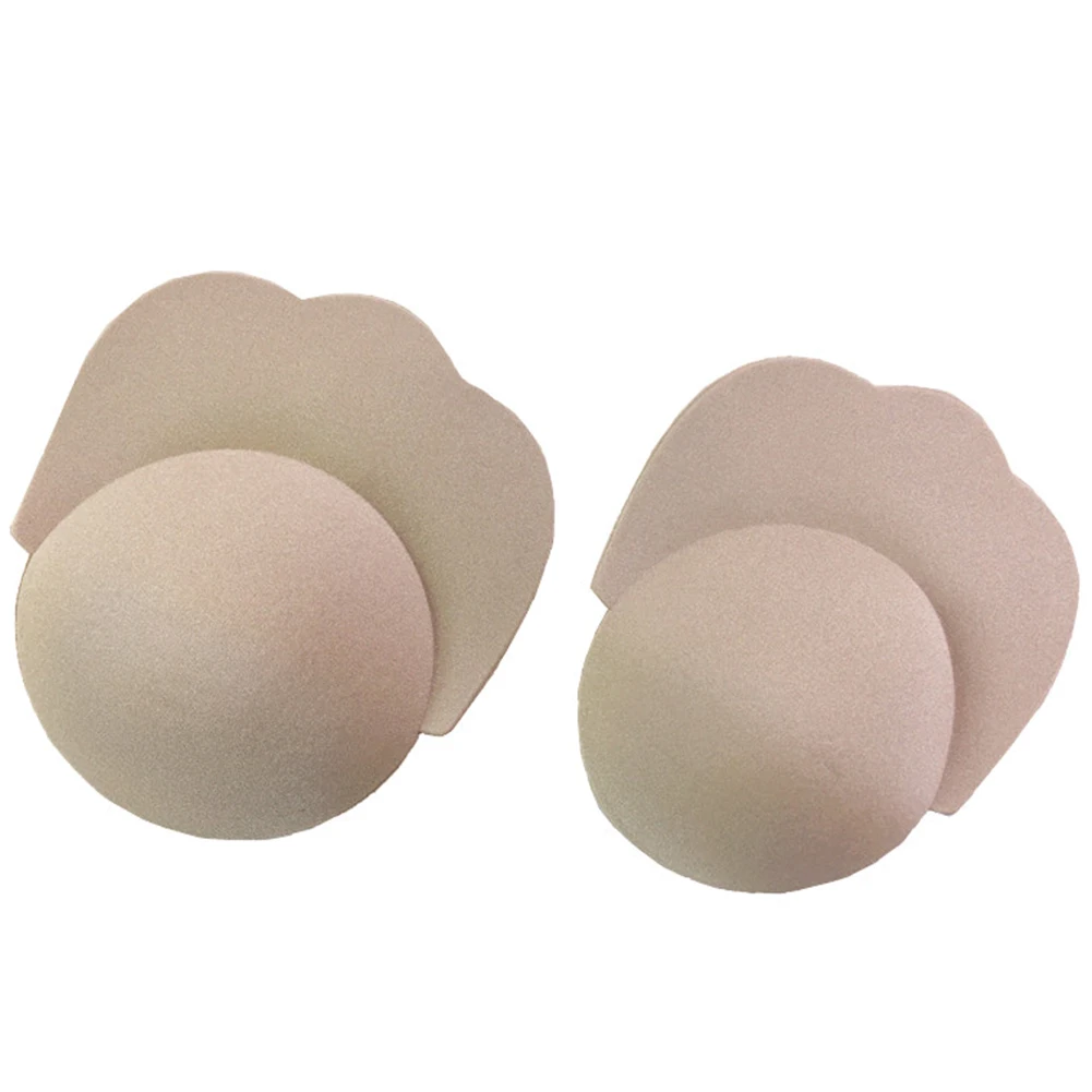 Chest Sticker Silicone Self Adhesive Invisible Portable Inserts Washable Breast Pad Soft Boob Lift Reusable Nipple Cover - Цвет: Flesh Tint