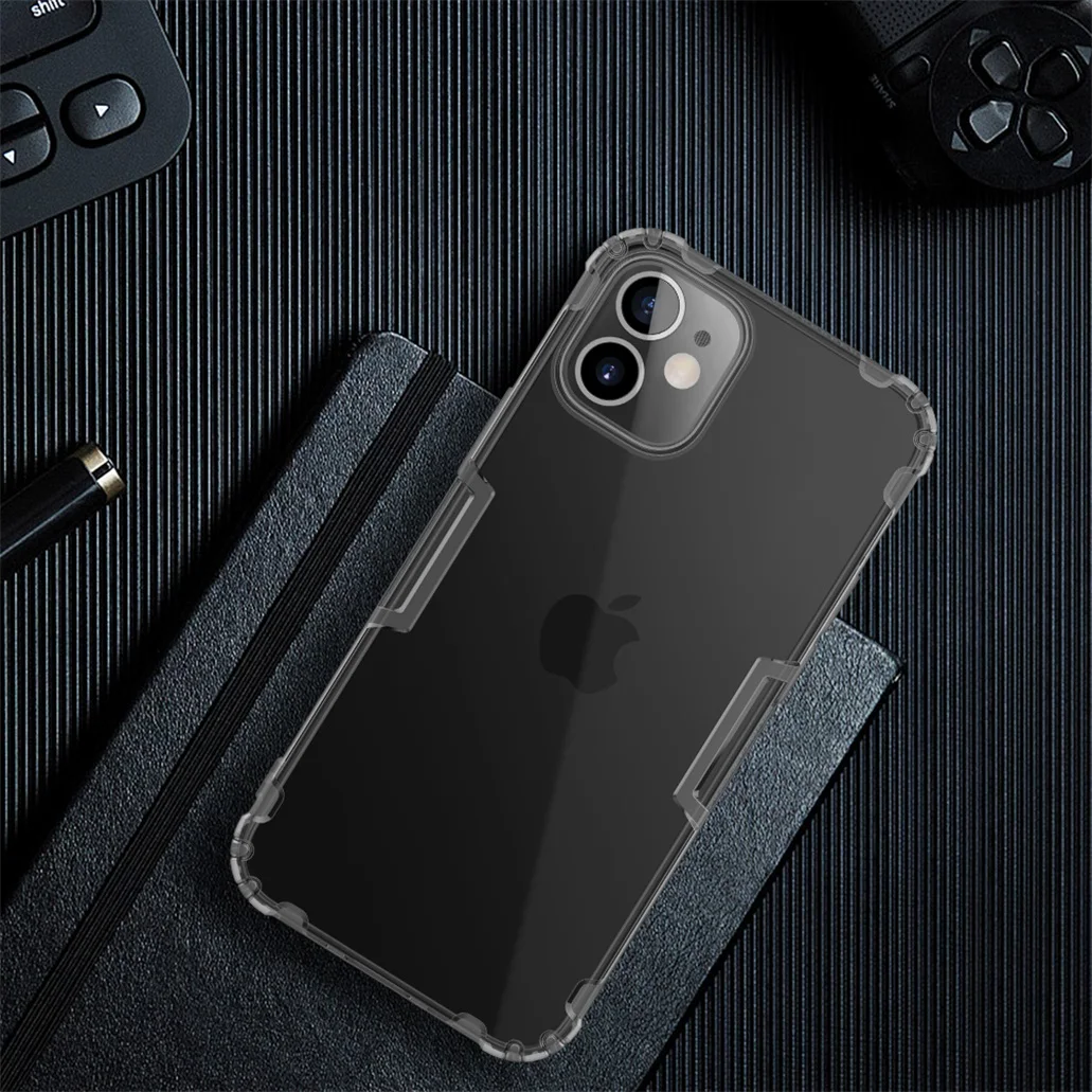 Nillkin Thiên Nhiên Dành Cho iPhone 12 Pro Max Ốp Lưng Trong Suốt Silicon Mềm Mại Ốp Lưng TPU Cho IPhone12 Cho iPhone 12 mini 12 Pro