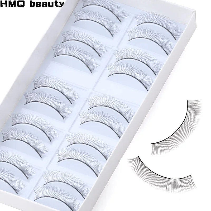 

10Pairs/box Practice False Eyelashes Training Lashes For Grafted Lashes Eyelash Extension Beginners Practicing Teaching Tools