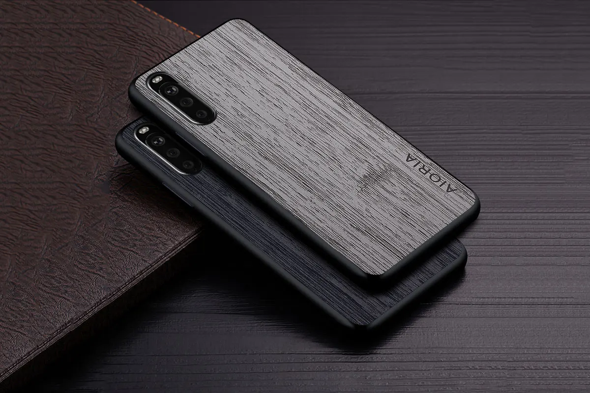 Hülle für Sony Xperia 1 5 10 IV ACE III II 2 Funda Bambus-Holzmuster Leder-Handyhülle Luxus-Coque für Sony Xperia 1 IV Case – Detail 2