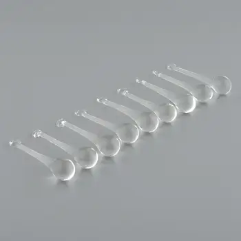 

10x Chandelier Light Drop Pendant Parts Clear Crystal Prisms Home Decor