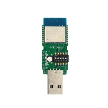 

WIFI Duck ESP8266 RGB LED Script Atmega32u4 Accessories Durable Tool USB Rubber Ducky Development Board ESP-WROOM-02 For