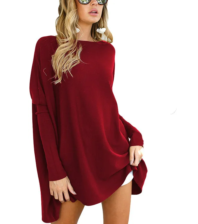 2019 fashion team's neck design with fluffy hands long-sleeved women's T-shirt | Женская одежда