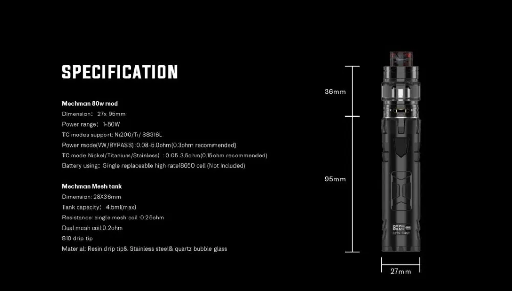Rincoe Mechman 80W-9