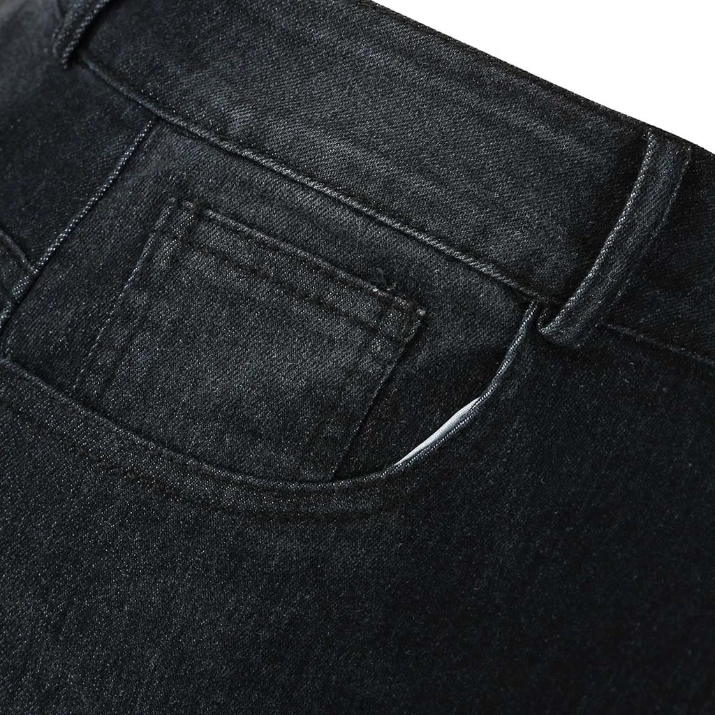 Обтягивающие женские джинсы с высокой талией, обтягивающие джинсы с карманами, Стрейчевые узкие длинные штаны на пуговицах, сексуальные джинсы, сезоны#3