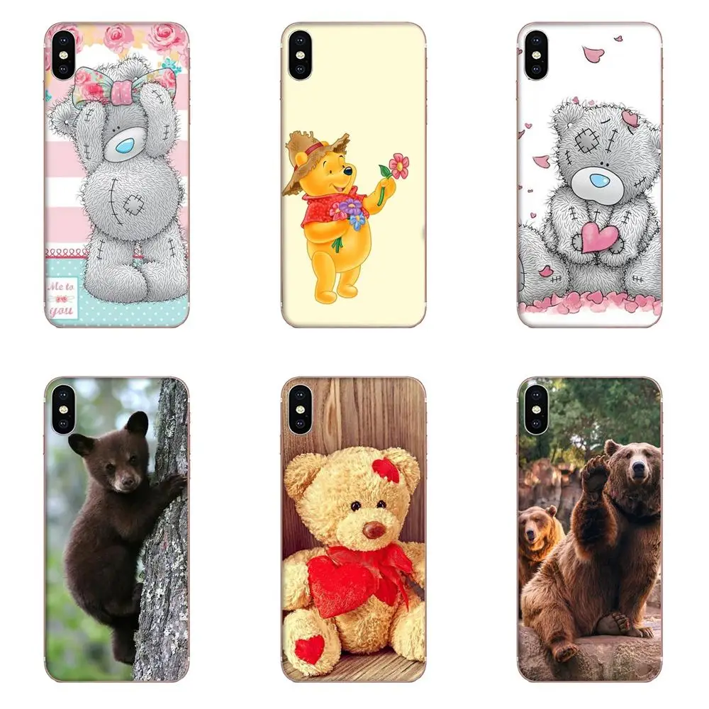 Bear Doll Teddy For Galaxy Note 10 A10E A10S A20S A30S A40S A50S A6S A70S A730 A8S M30S S2 S3 Plus Soft TPU Print Case | Мобильные