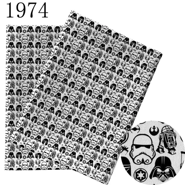 Half Yard 45X145Cm Csillagok Háború Karakter Szövet Nyomtatott Poliészter Pamut Diy Anyag Párna Kalap Kanapé Maszk Kézműves 1978 - Image 5