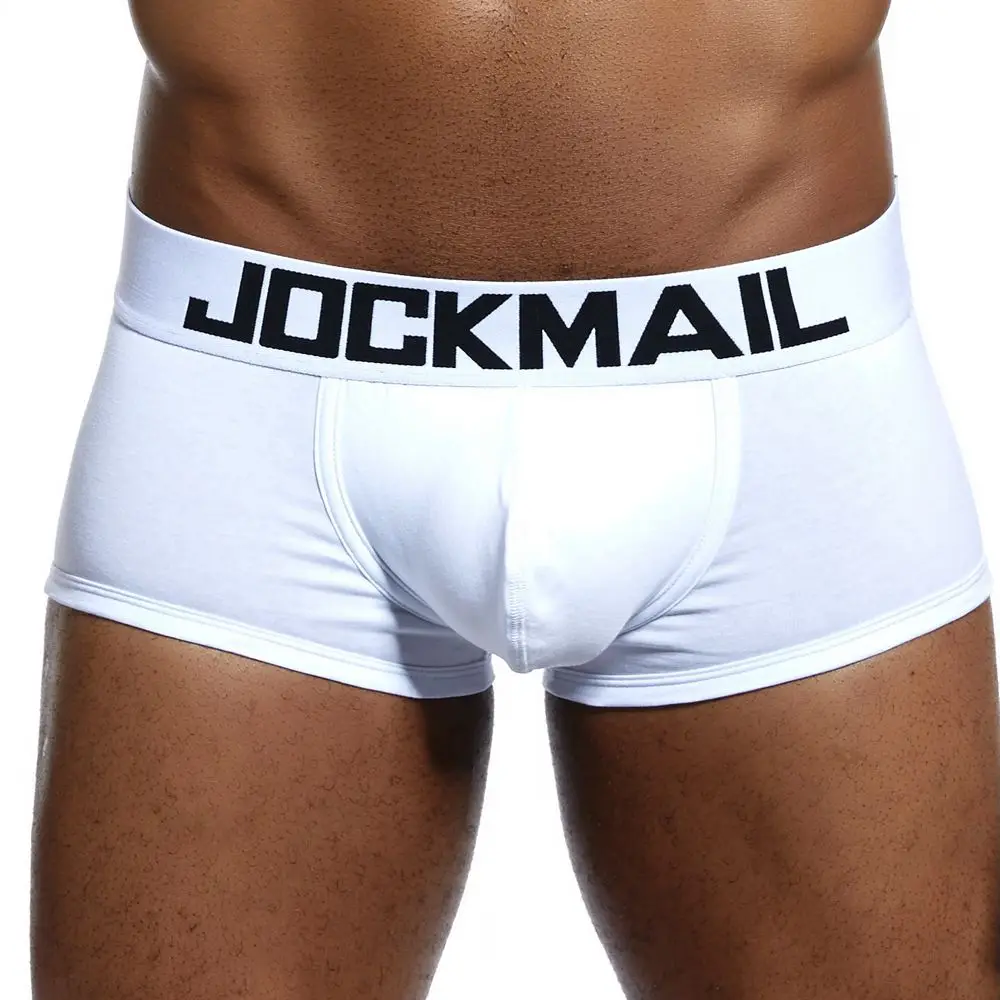 Трусы боксеры JOCKMAIL мужские Брендовое пикантное нижнее белье трусы из хлопка с