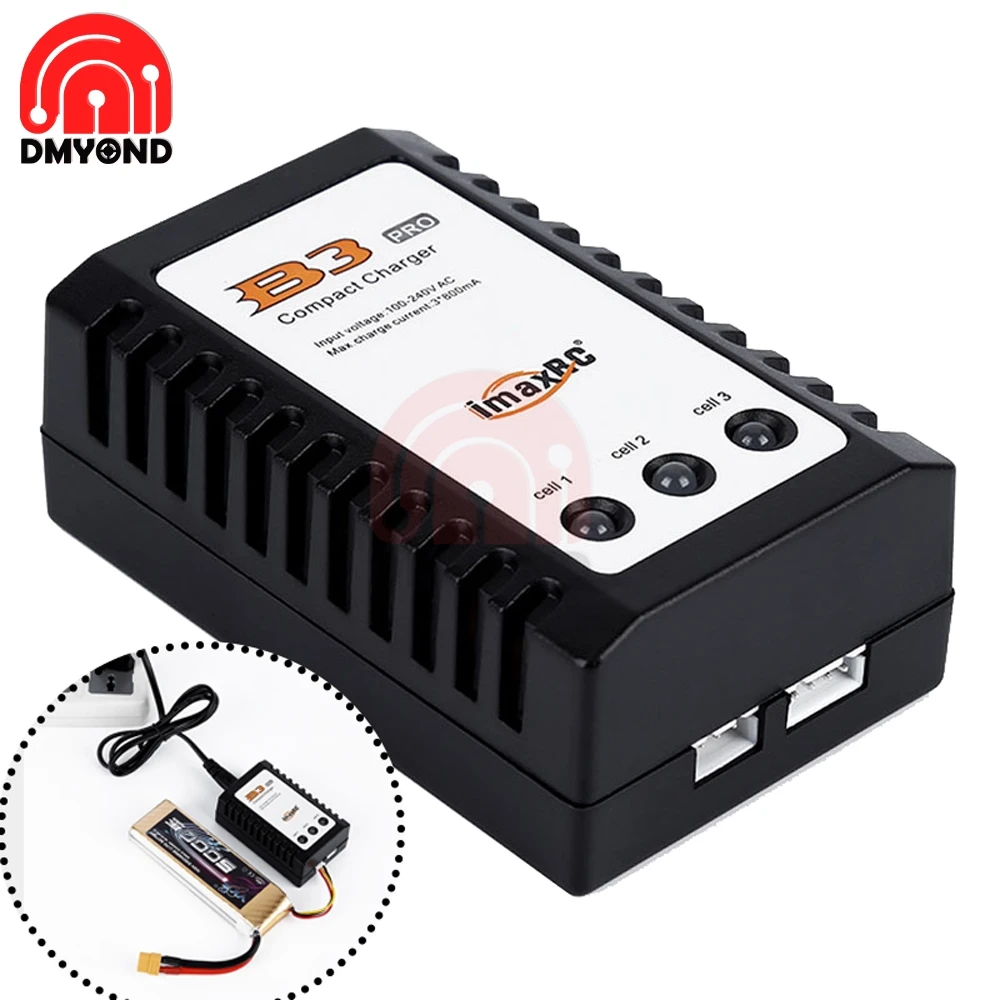 AC100V-240V EU/US Plug Balanced Battery Charger IMaxRC IMax B3 Pro Compact 2S 3S Lipo for RC Helicopter |