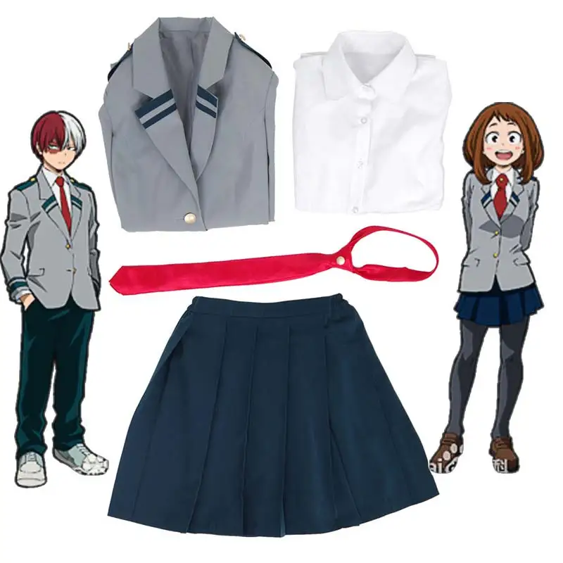 Boku no Hero Academy AsuiTsuyu yaojorozu Momo школьная форма косплей костюм мой герой Academy OCHACO URARAKA мидория изуку