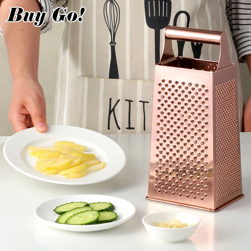 1/2PC Gold Multi-functional Grater Potato Masher Ricer Vegetable Fruits Tool Fruit Slicer Peeler Carrot Shredder Kitchen Gadgets