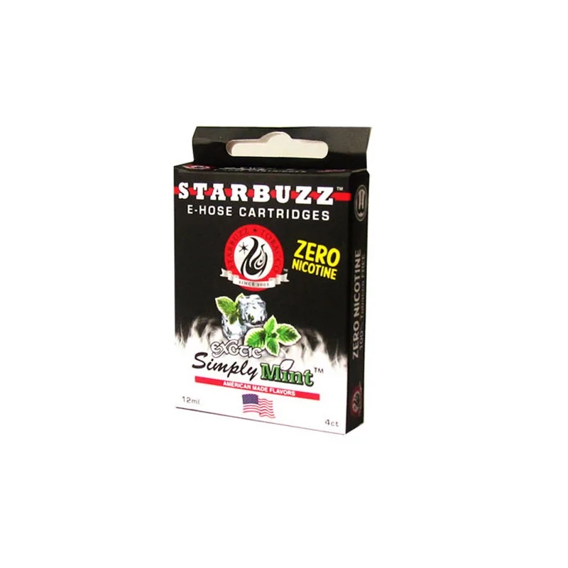 100 шт./лот Starbuzz e-hose картриджи ручка для Шиши кальяна мини e hose картриджи электронная сигарета