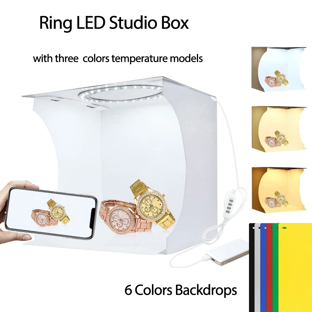 Ring LED Studio Box