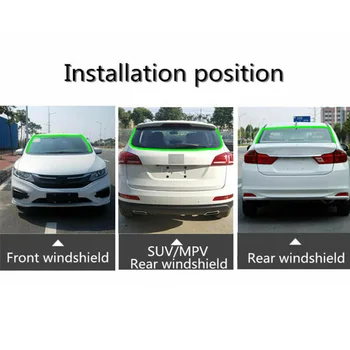 

Sound Insulation Seal Strip Edge Waterproof Accessories Car Windshield