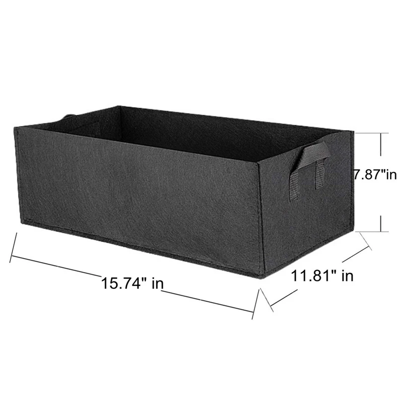 5-Pack Fabric Grow Bags 2