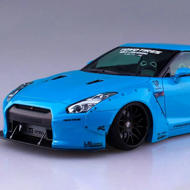 Сборная модель автомобиля 05402 1/24 LB Works R35 GT-R Ver.1 гоночный автомобиль