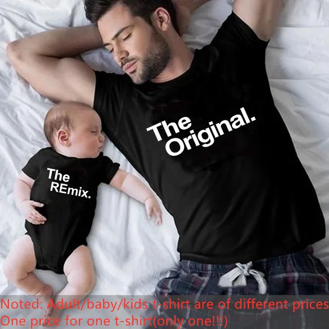 Sale Family Matching T-Shirt Bodysuit Outfits Father's-Day-Gift Daddy Baby Kids Original Mom GmJmYEoVz