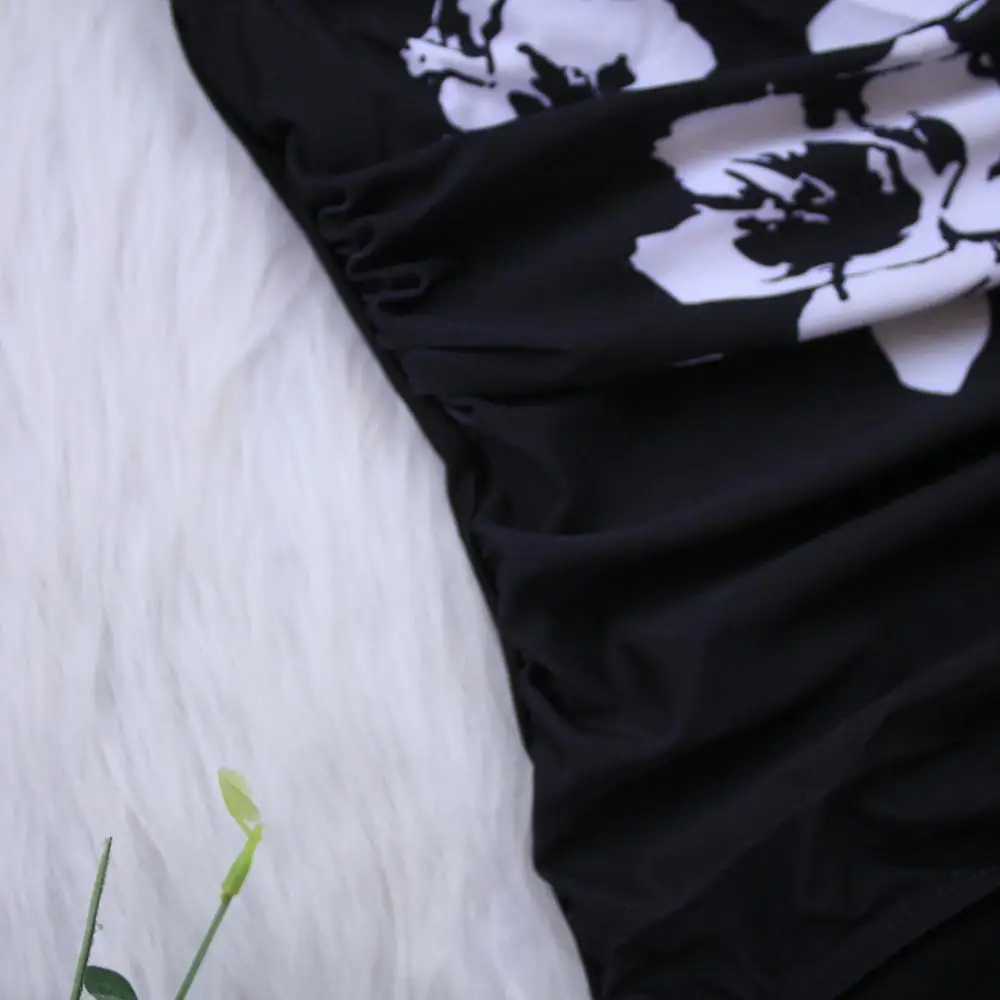 Пикантные размера плюс купальники Для женщин Одна деталь 2021 женский Винтаж