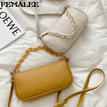 

2020 Luxury handbags women bags designer Lady Leather Baguette Handbag Shoulder Tote Quilted Thread Messenger Crossbody Bag