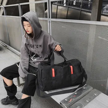 

Camouflage Outdoor Large Capacity Travel Bag Female Storage Pack Multi Functional Crossbody Women Sports Package B748