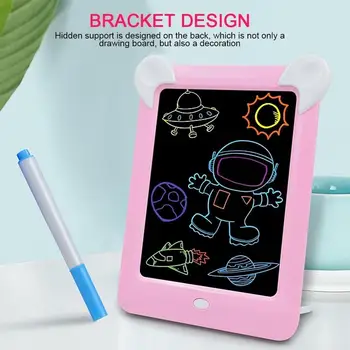 

Led 3D Painting Board Art Writing Tablet Toy Cartoon LED Artboard Magic Drawing Board Gift for kids Children